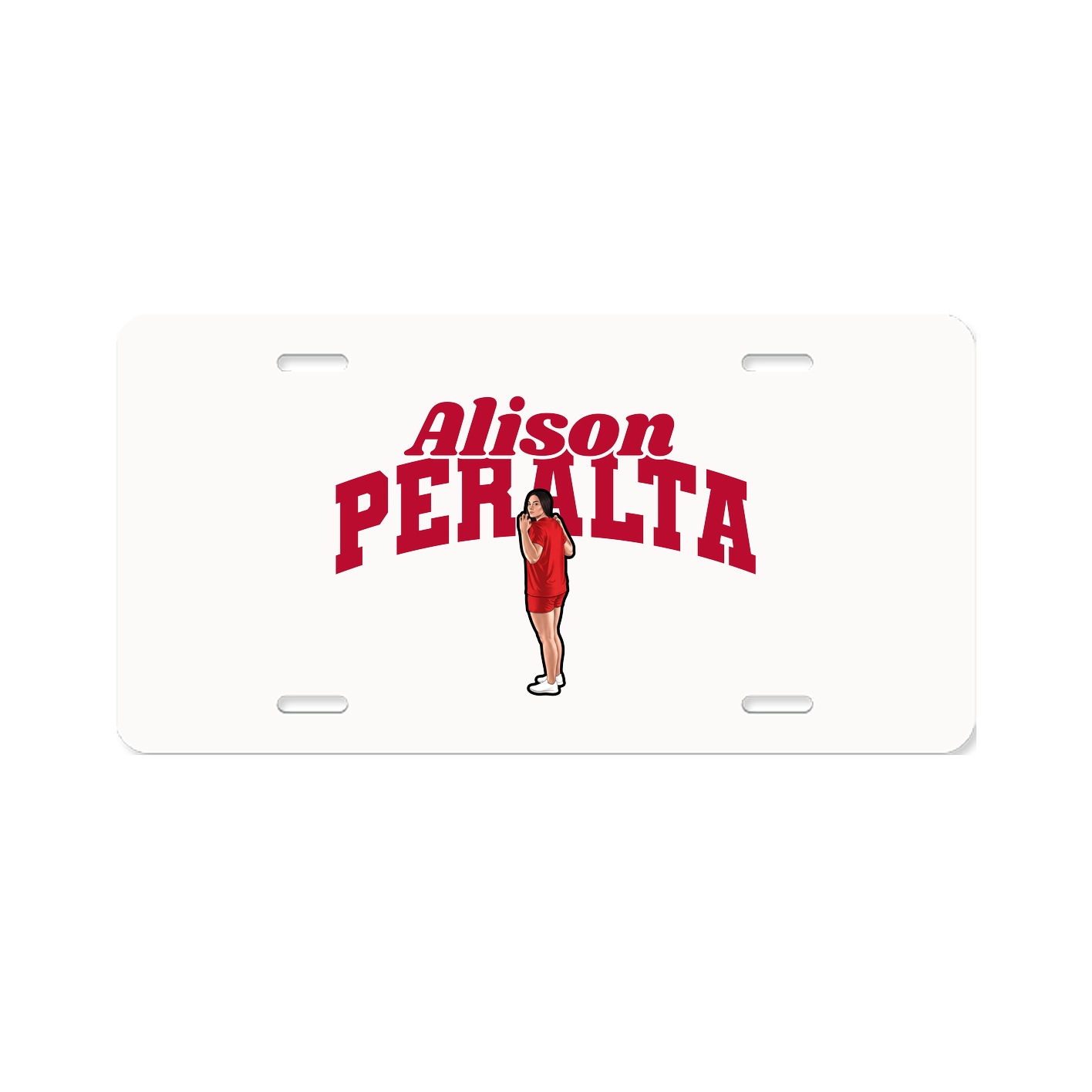 License Plate — Signature Arch in Classic