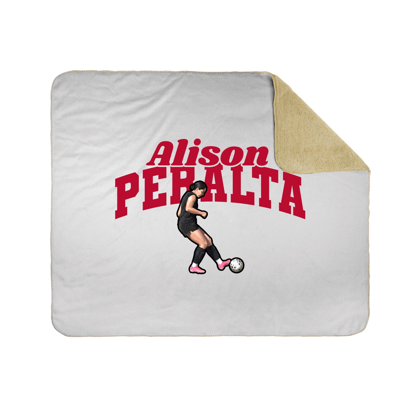 Throw Blanket — Signature Arch in White