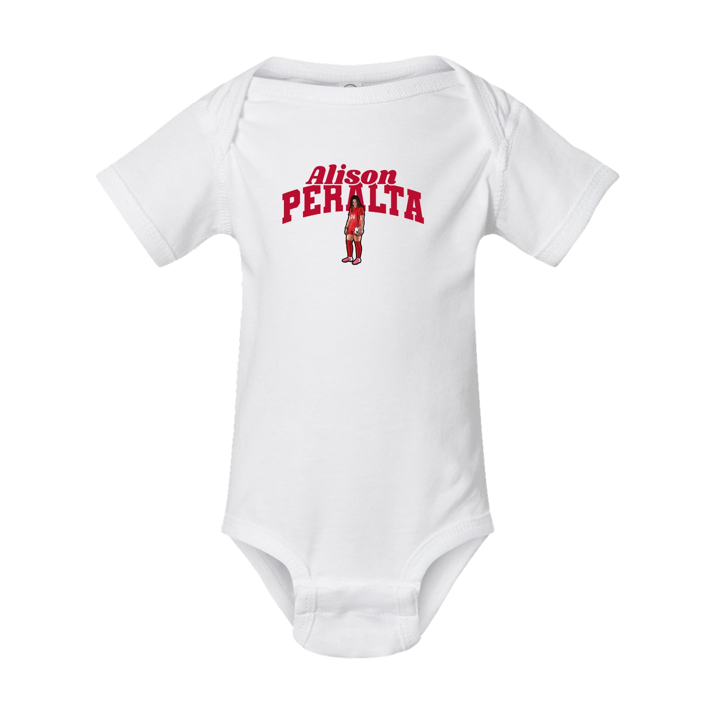 Baby Onesie — Signature Arch in White