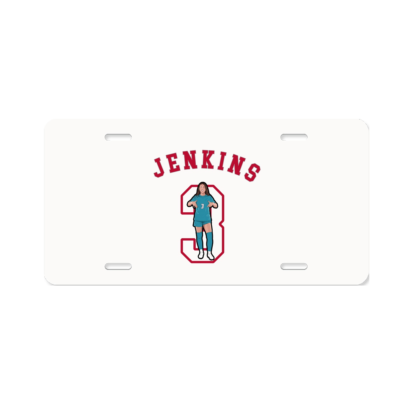 License Plate — Shirsey Arch in Classic