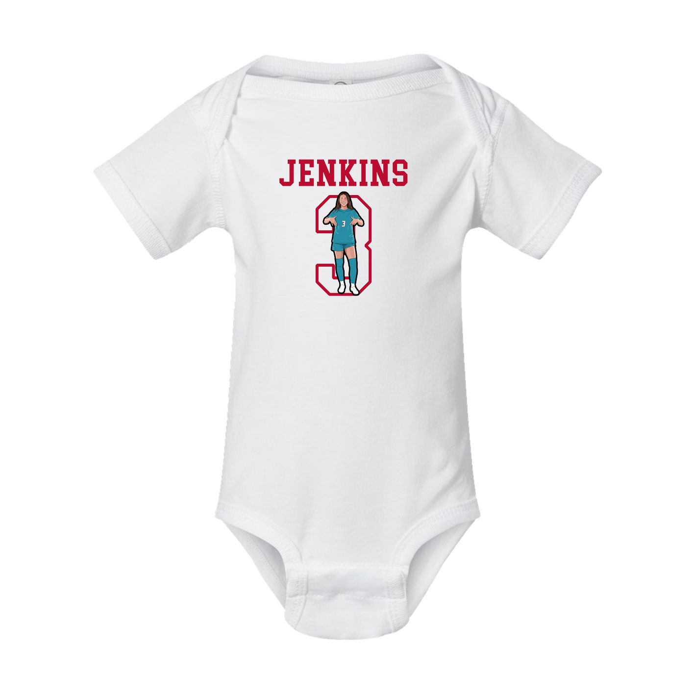 Baby Onesie — Shirsey in White