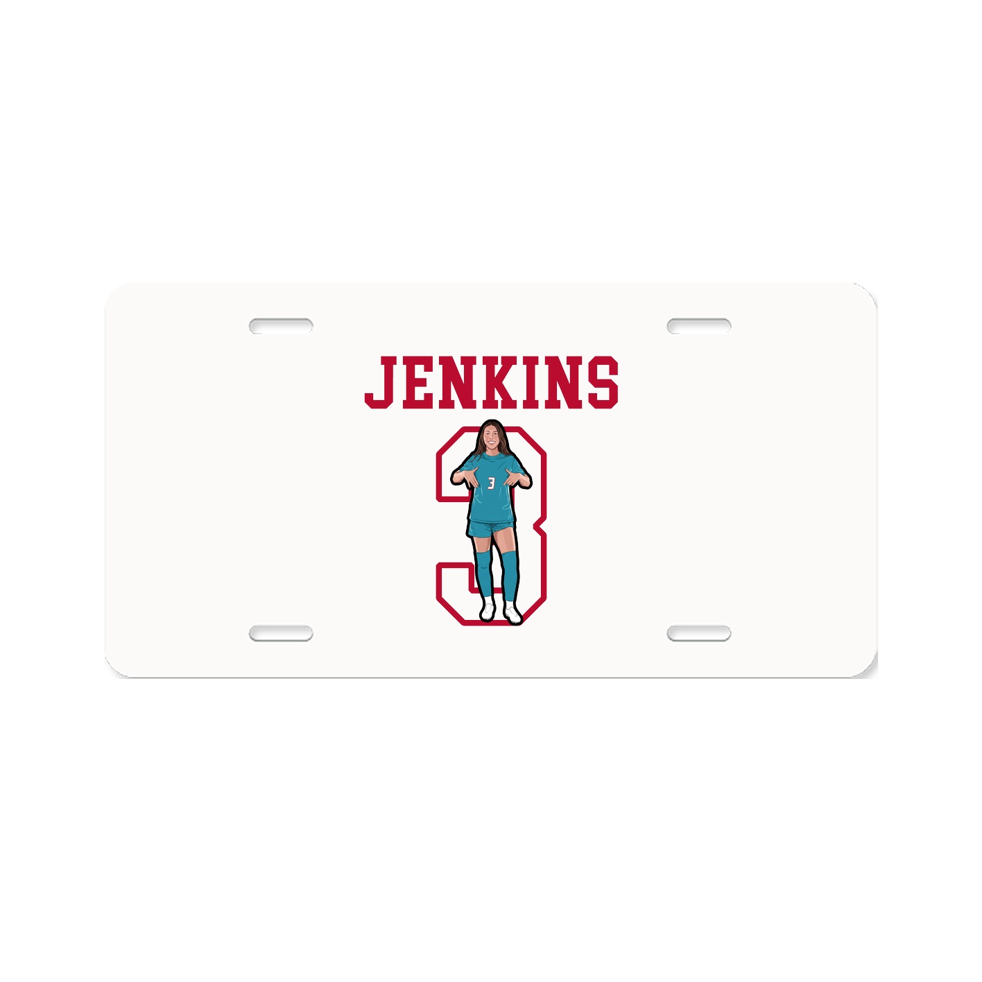 License Plate — Shirsey in Classic