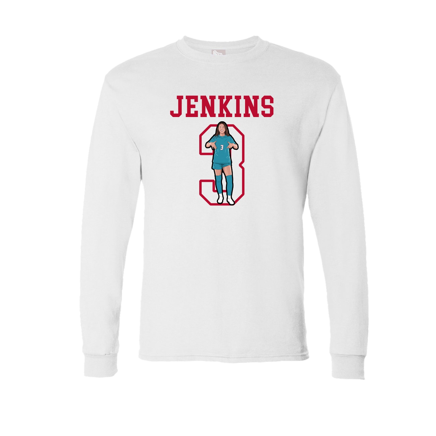 Long Sleeve Tee — Shirsey in White