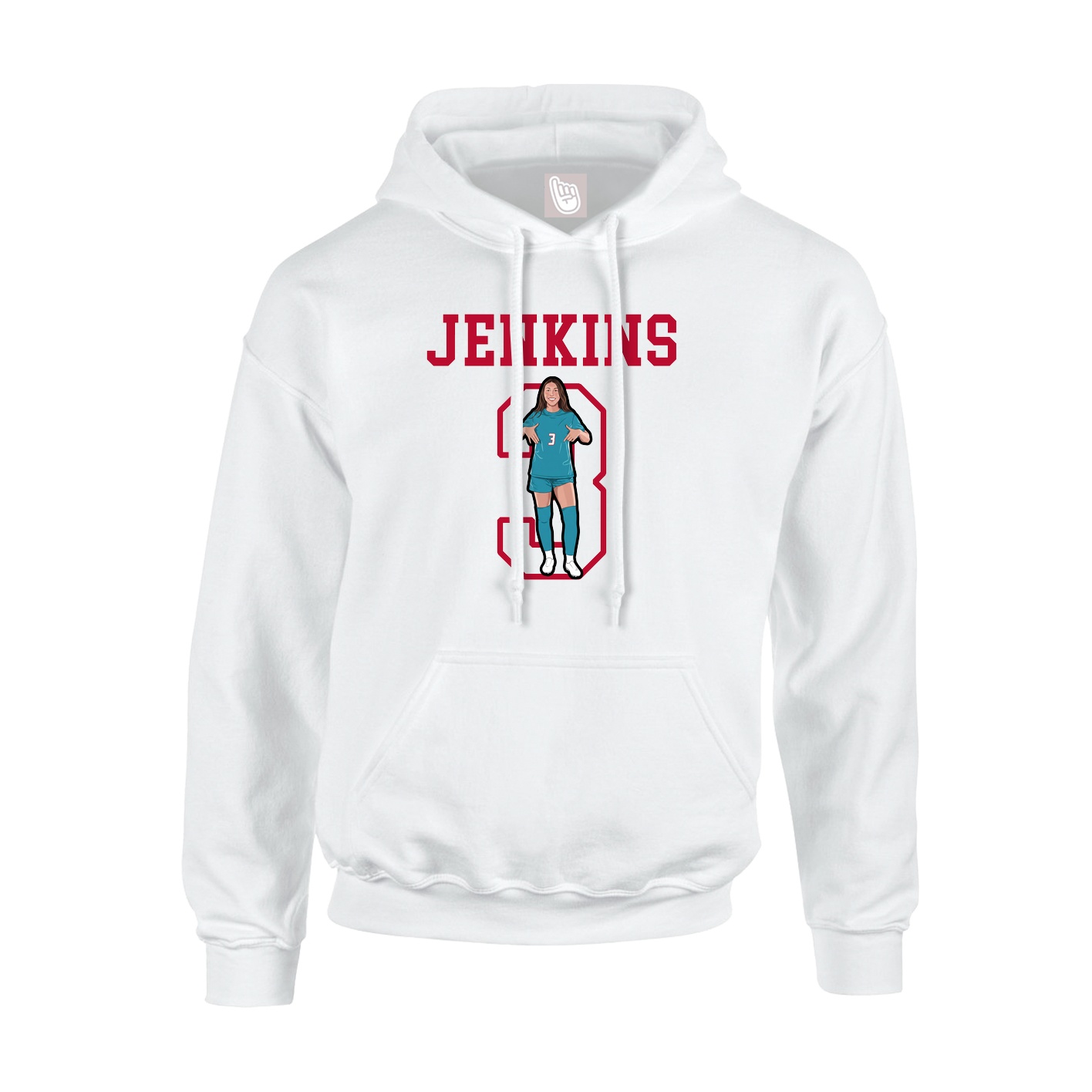 Youth Hoodie — Shirsey in White