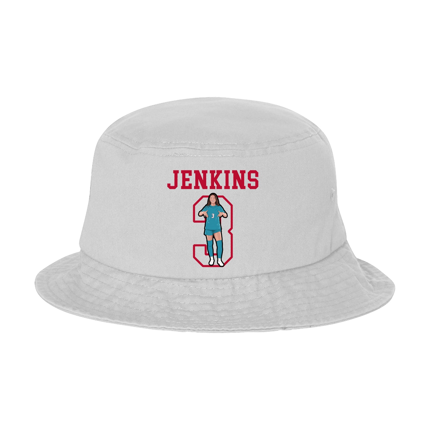 Bucket Cap — Shirsey in White