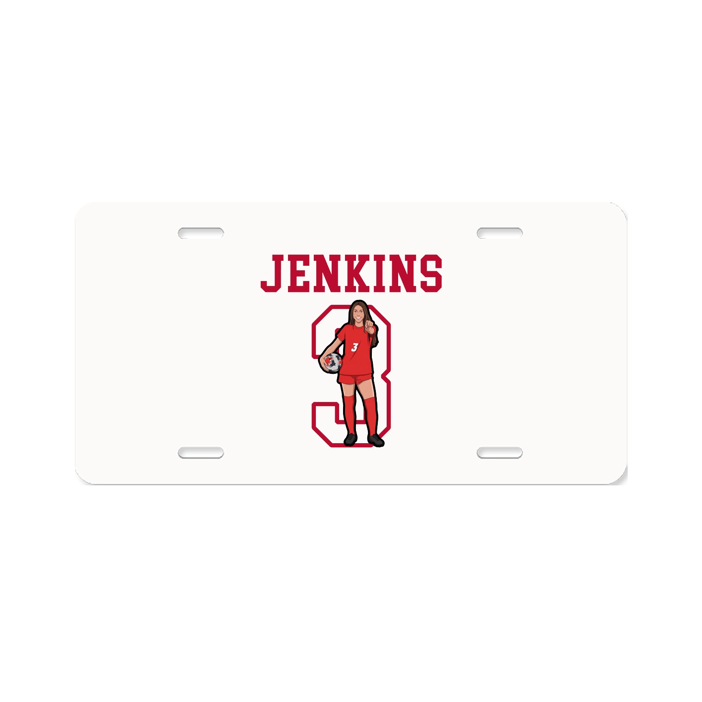 License Plate — Shirsey in Classic