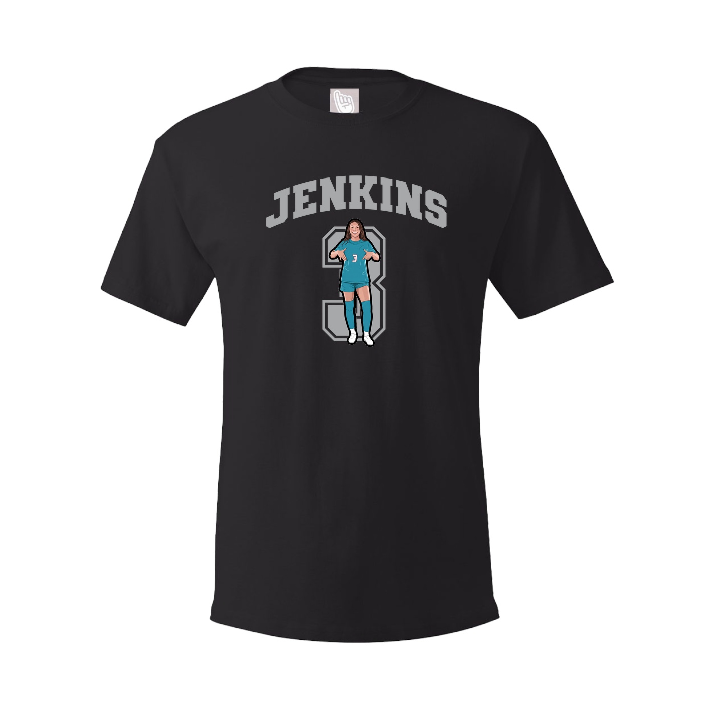 Tee — Number in Black