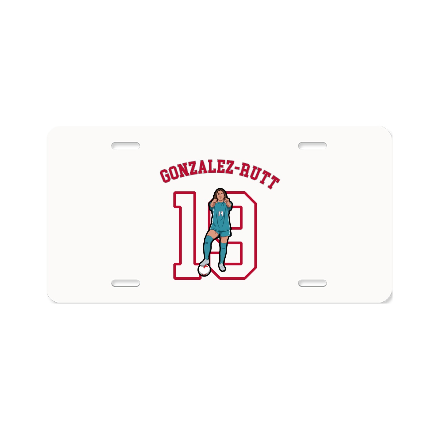 License Plate — Shirsey Arch in Classic