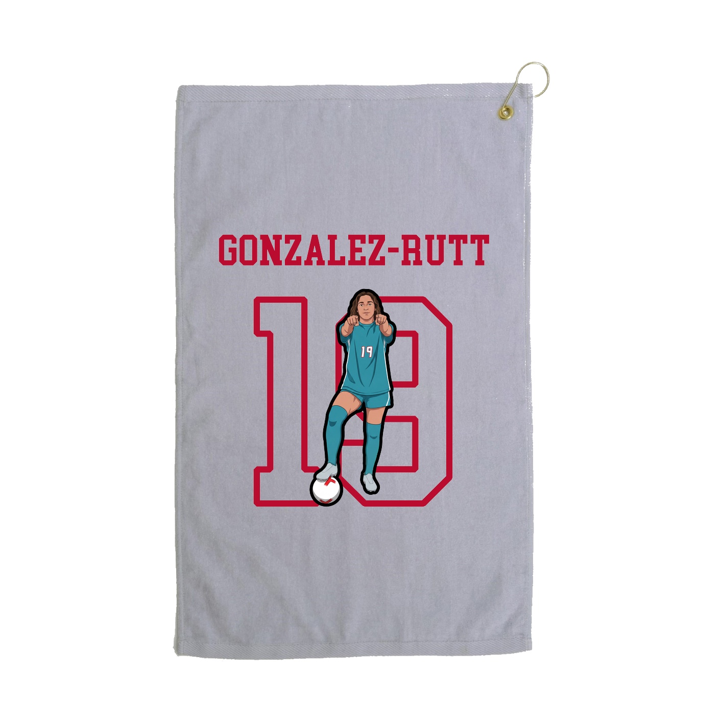 Golf Towel — Shirsey in Grey