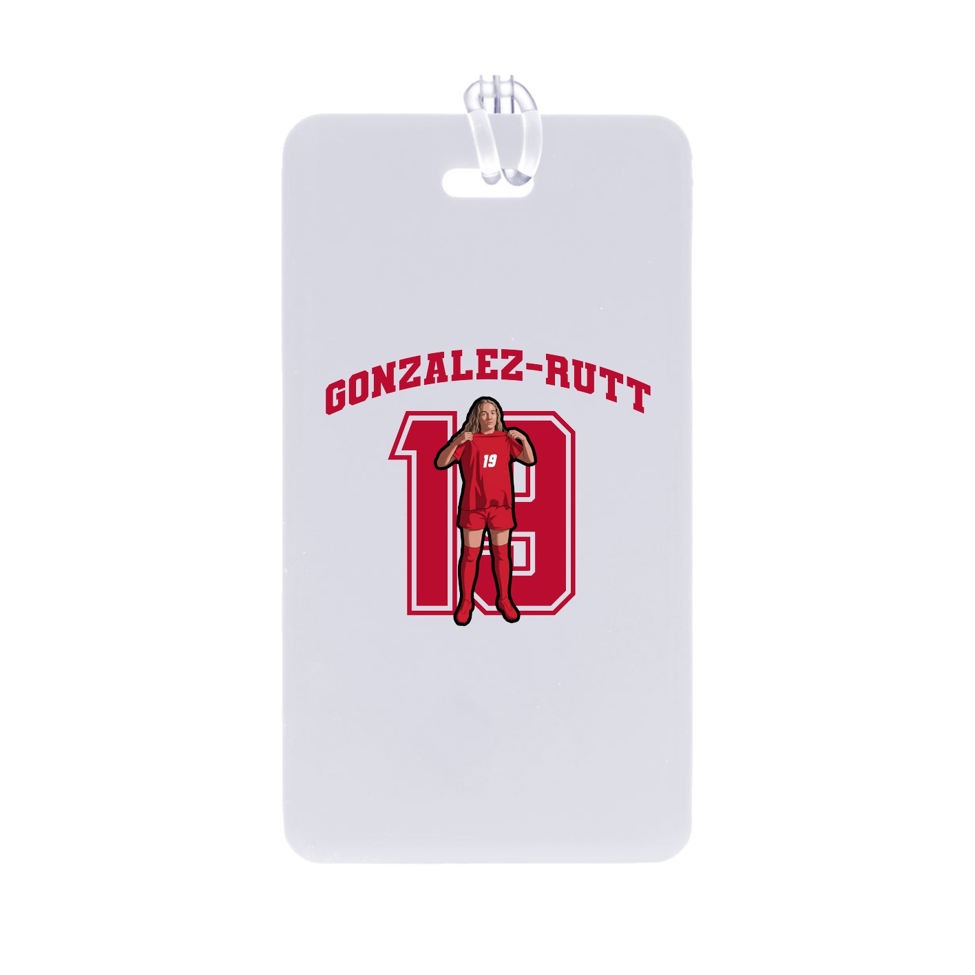 Bag Tag — Number in Classic