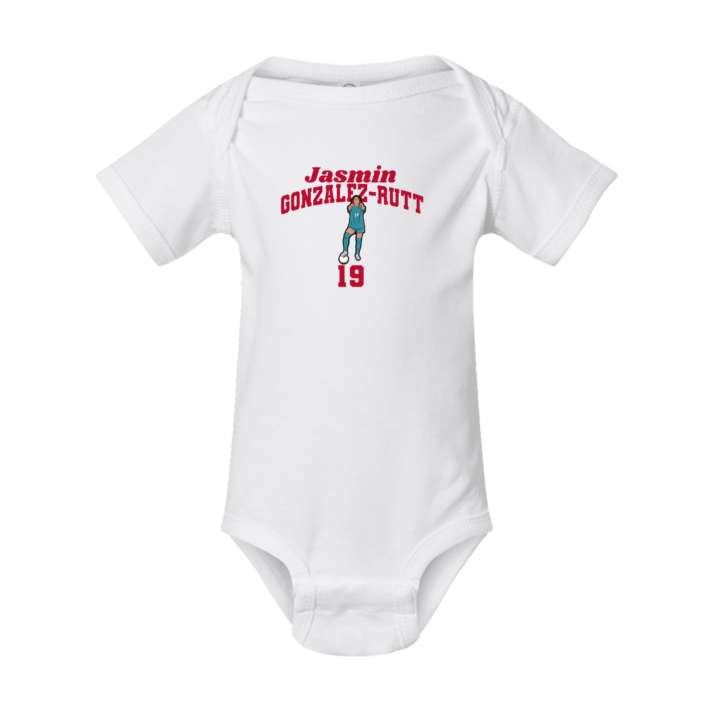 Baby Onesie — Signature Arch in White