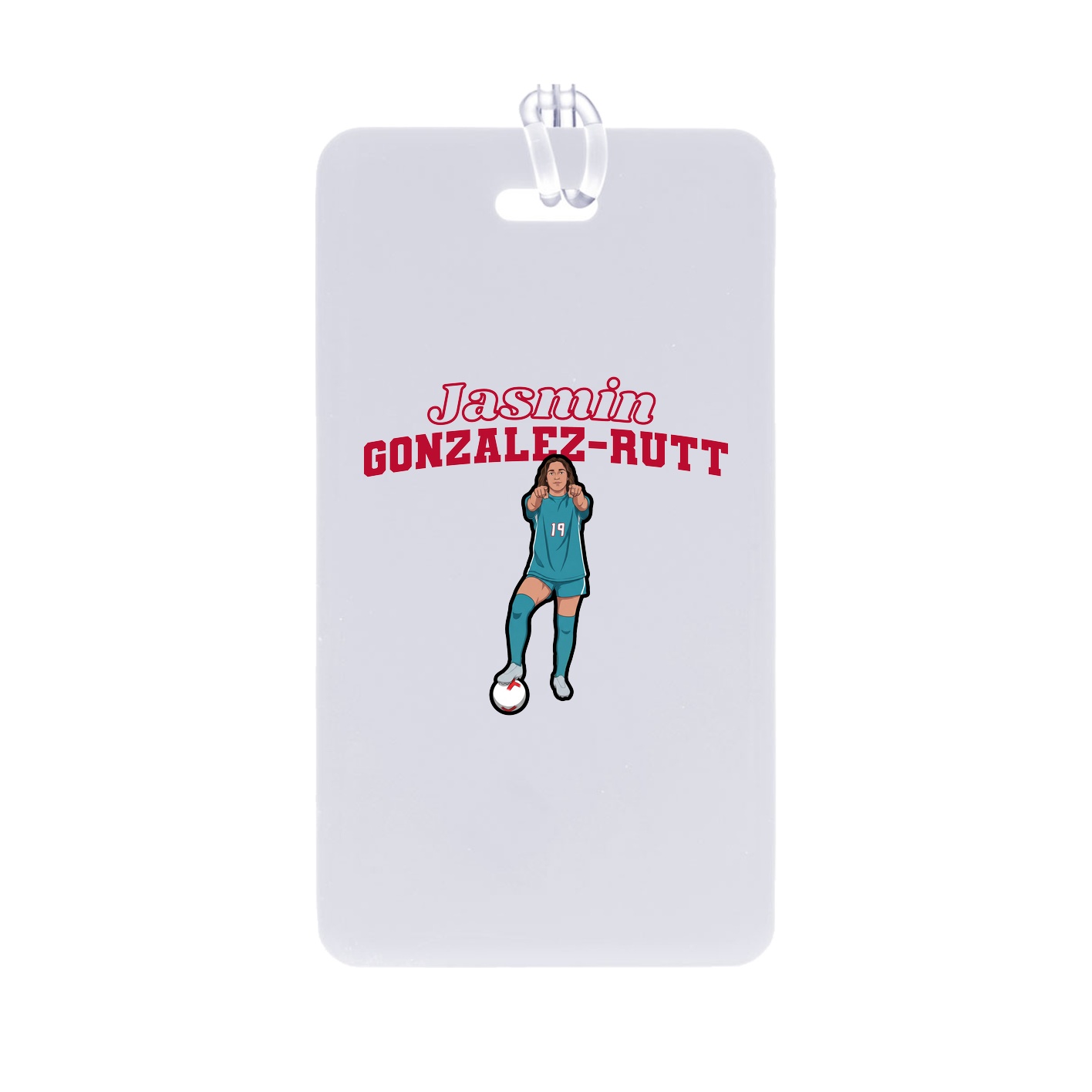 Bag Tag — Name Arch in Classic