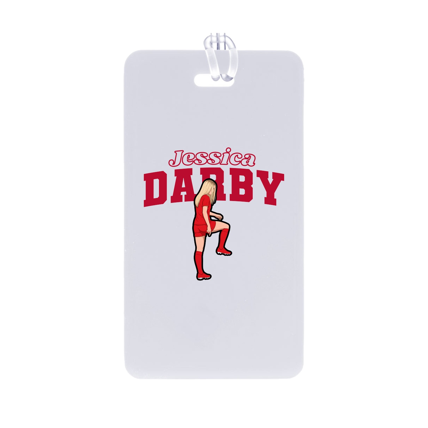 Bag Tag — Name Arch in Classic