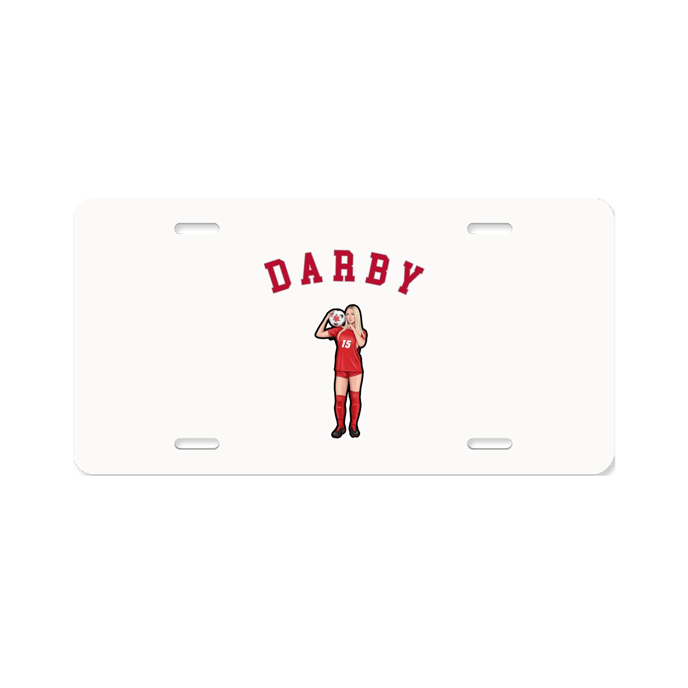 License Plate — Shirsey Arch in Classic