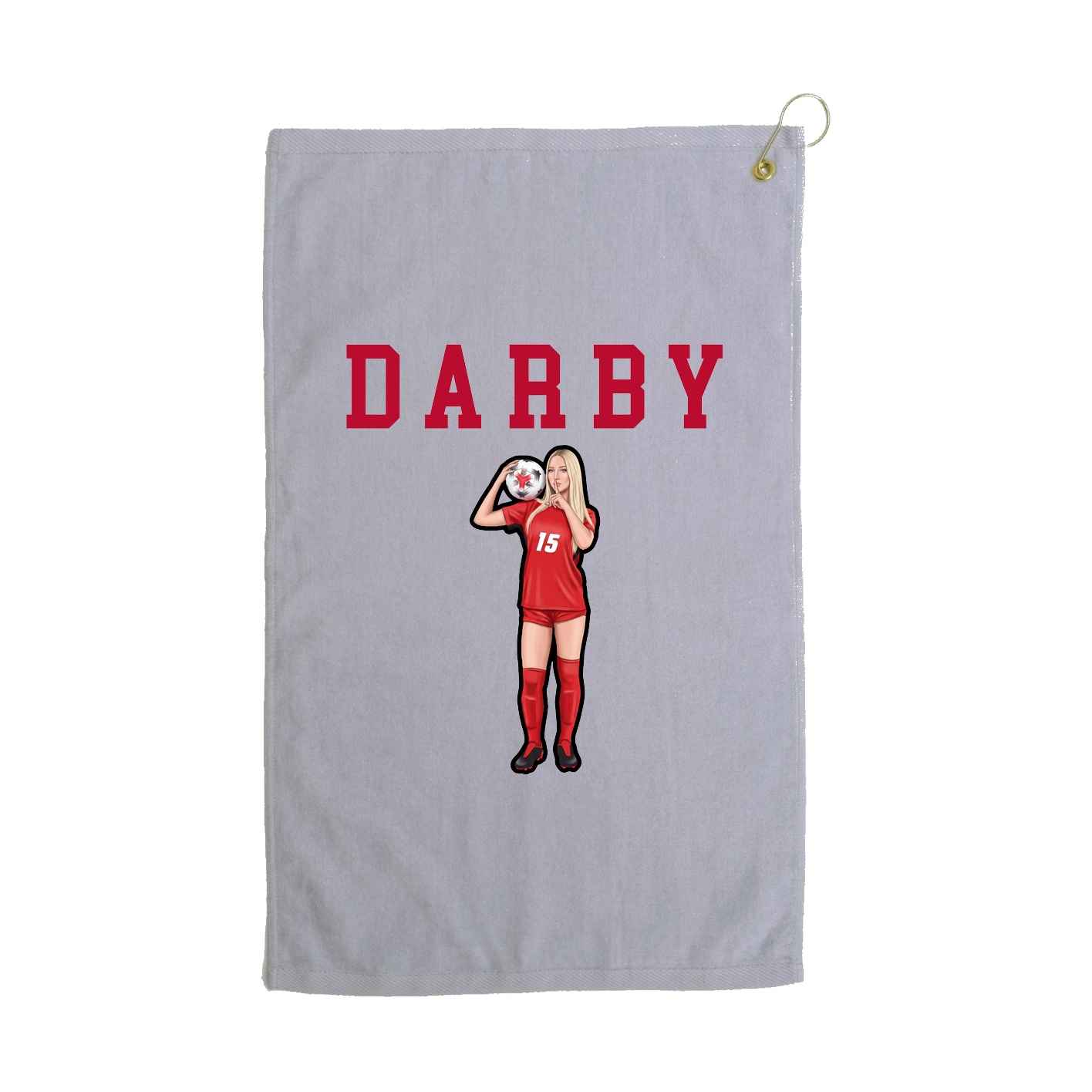 Golf Towel — Shirsey in Grey