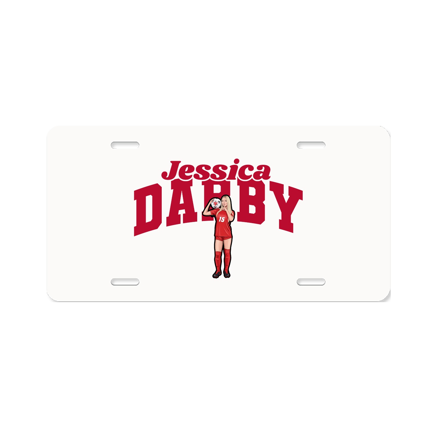 License Plate — Signature Arch in Classic