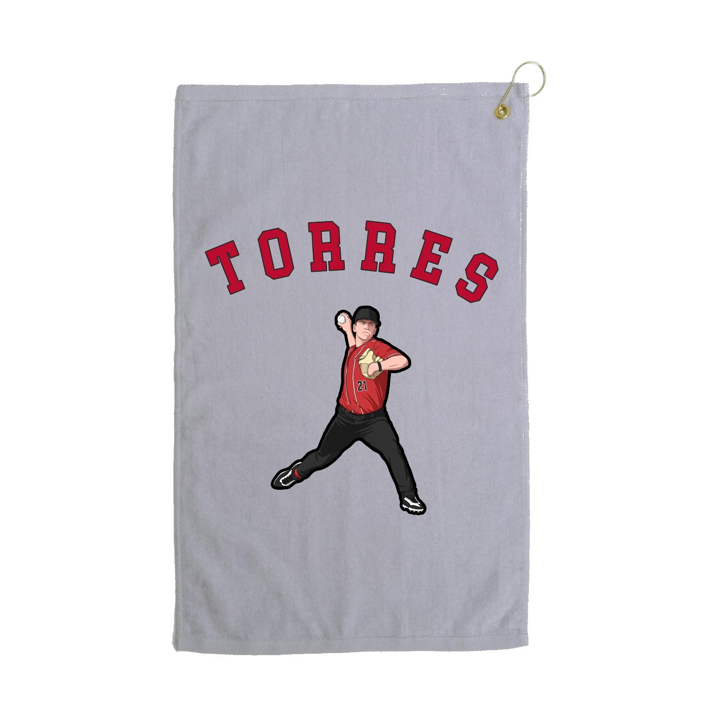 Golf Towel — Shirsey Arch in Grey