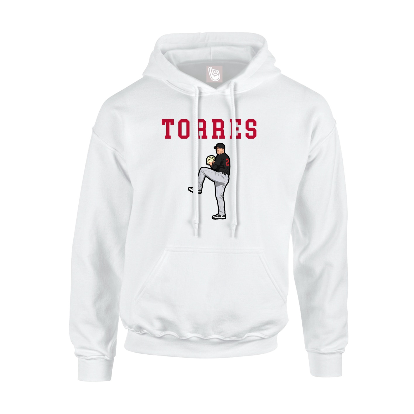 Youth Hoodie — Shirsey in White