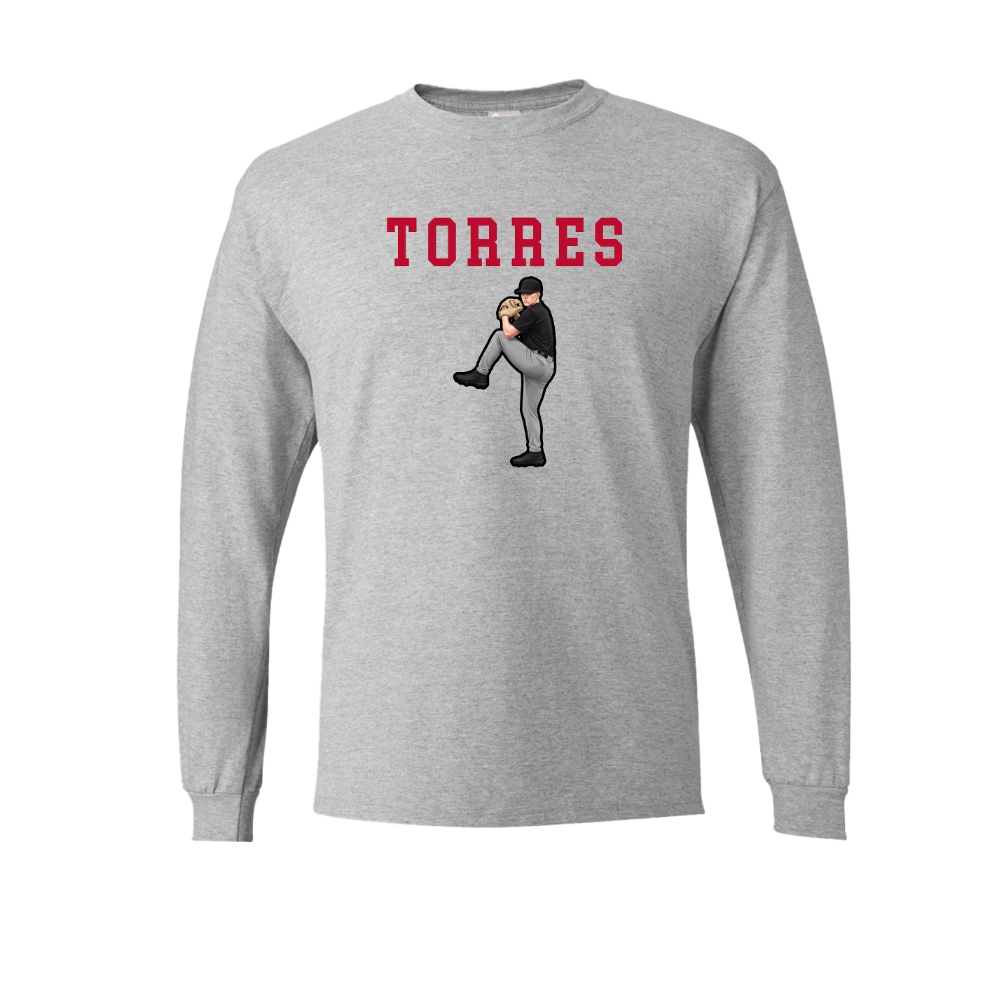 Long Sleeve Tee — Shirsey in Grey