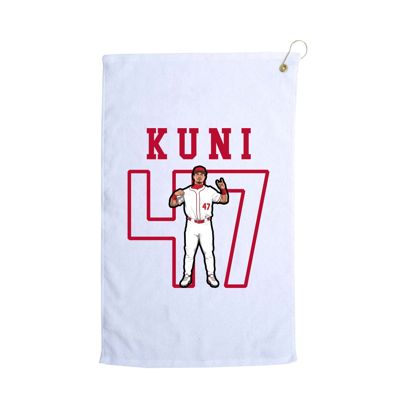 Golf Towel — Shirsey in White