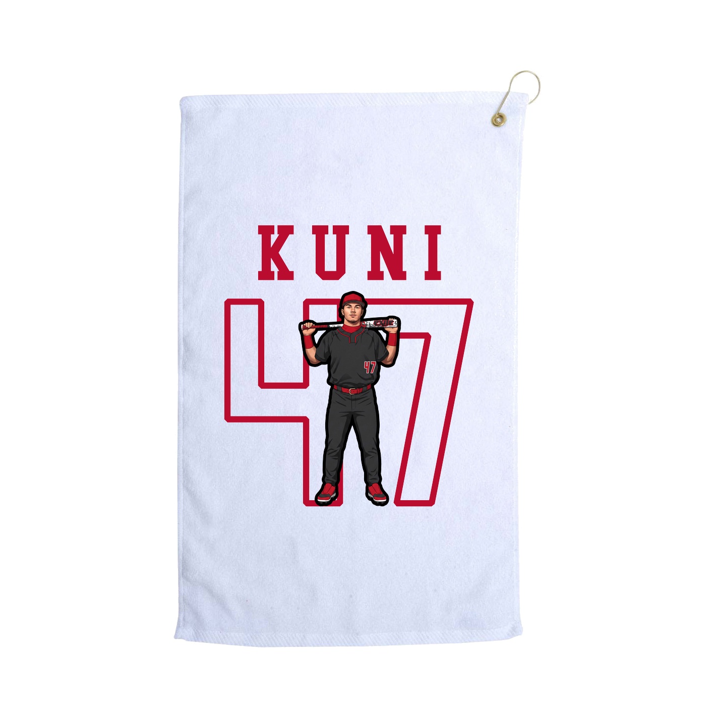 Golf Towel — Shirsey in White
