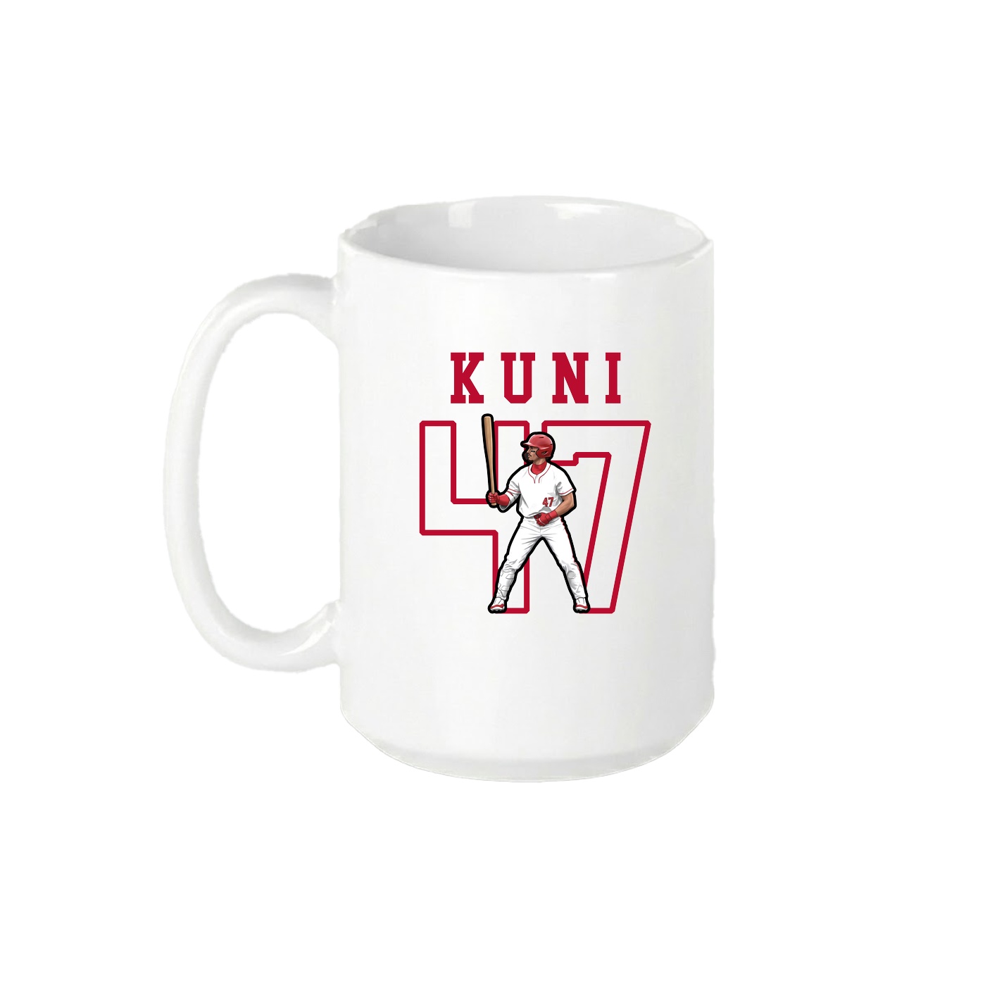 15oz Coffee Mug — Shirsey in White