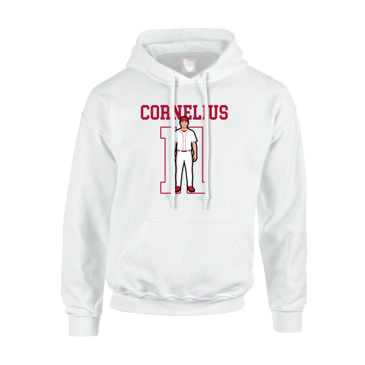 Youth Hoodie — Shirsey in White