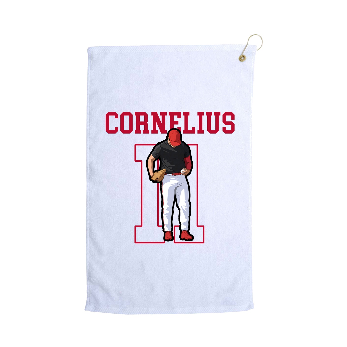 Golf Towel — Shirsey in White