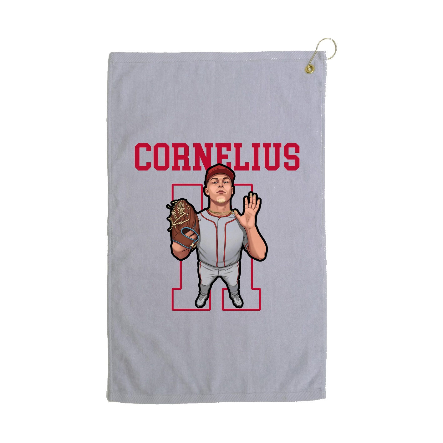 Golf Towel — Shirsey in Grey