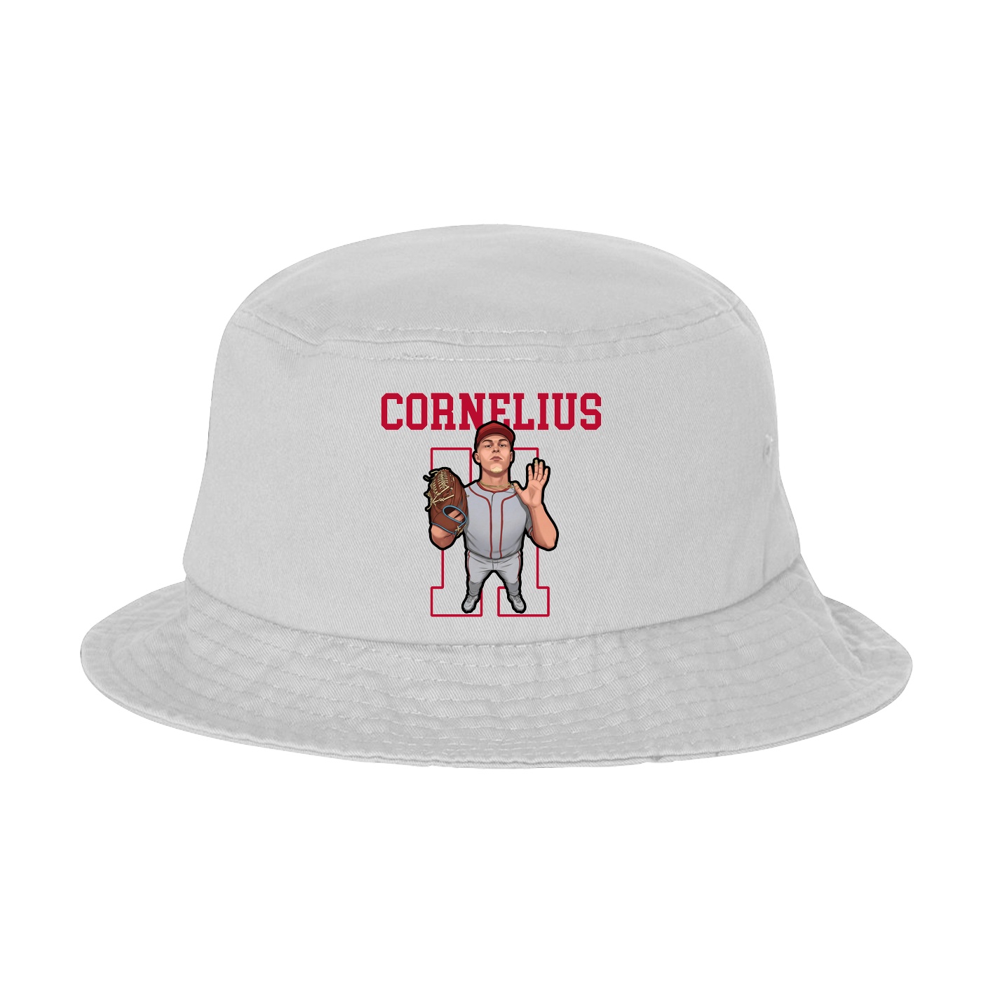 Bucket Cap — Shirsey in White