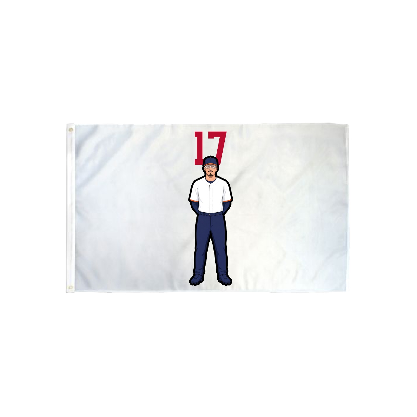 3x5 Flag — Number Top in Classic