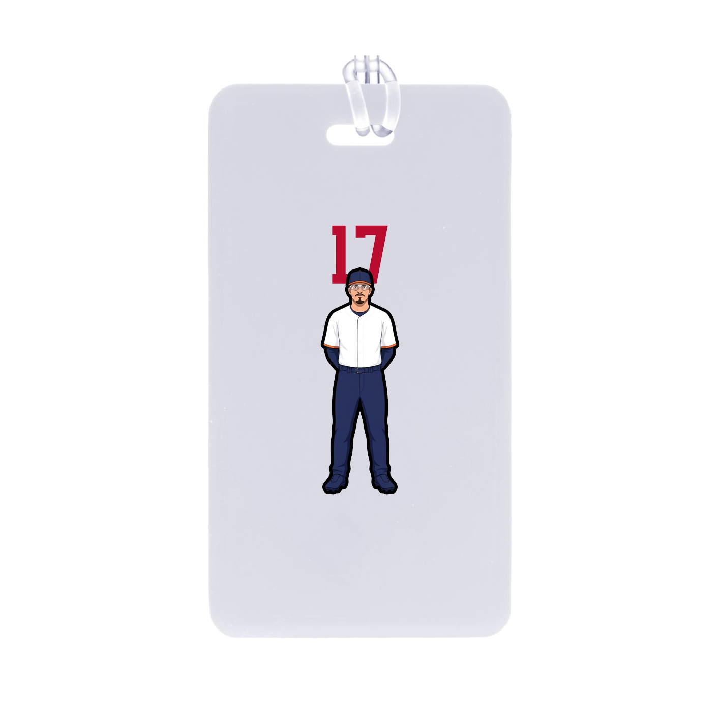 Bag Tag — Number Top in Classic
