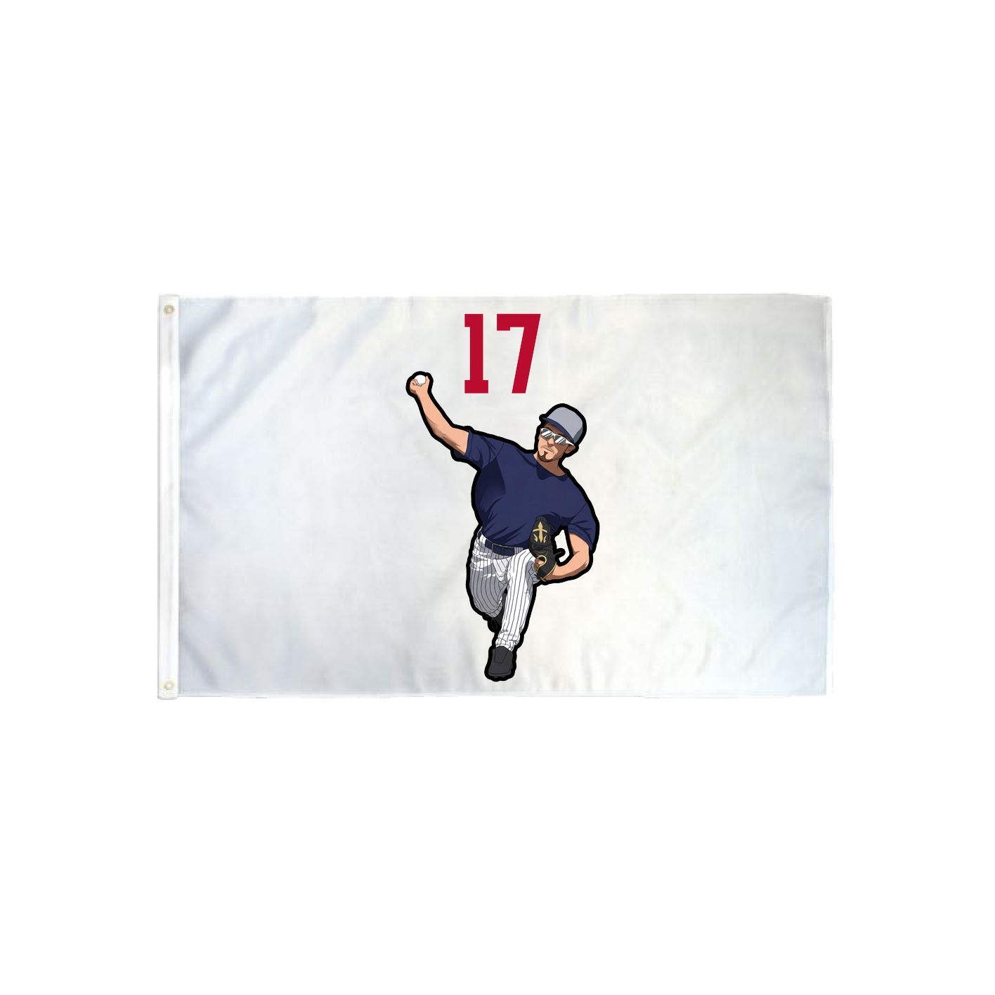 3x5 Flag — Number Top in Classic