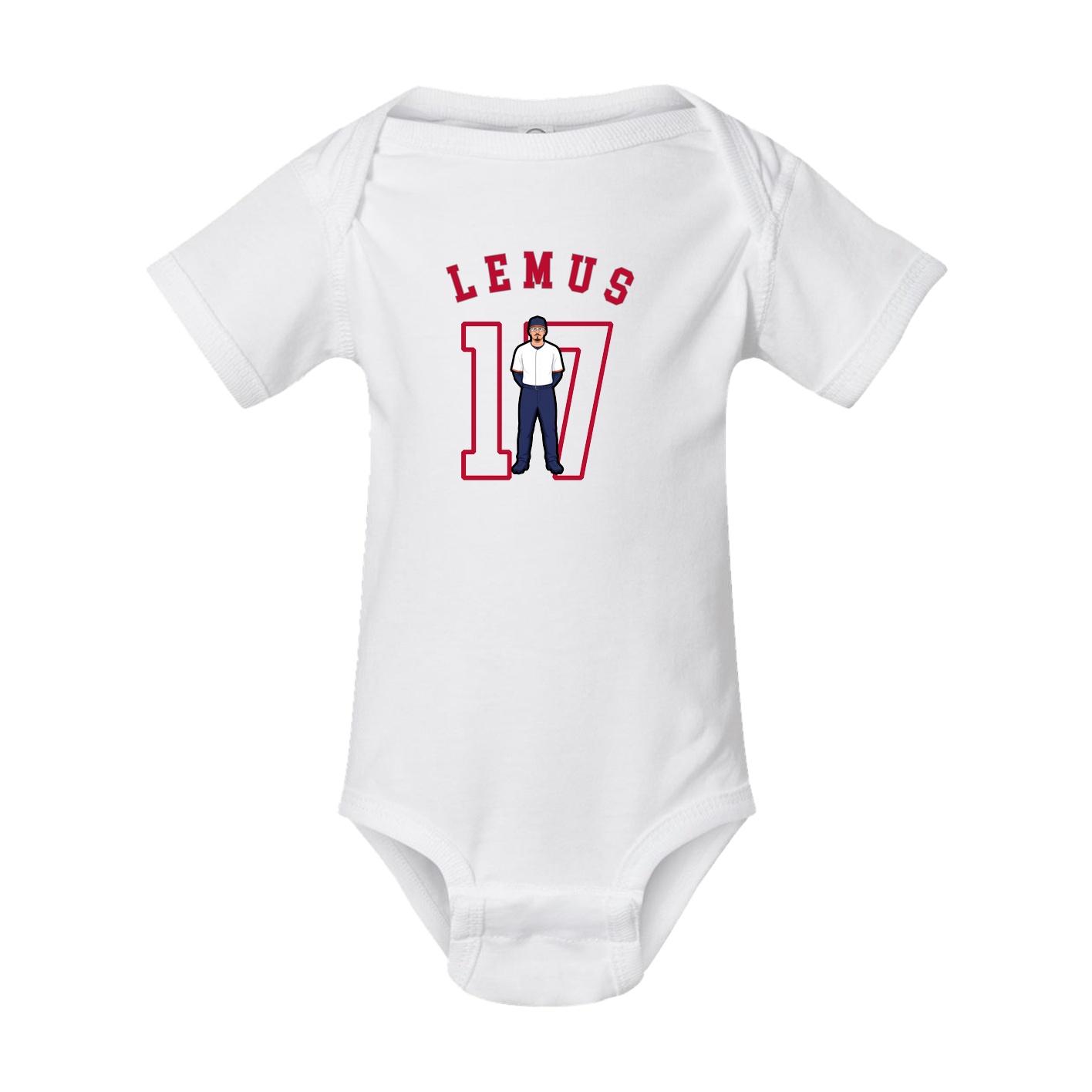 Baby Onesie — Shirsey Arch in White