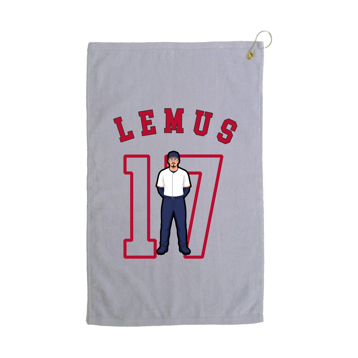Golf Towel — Shirsey Arch in Grey