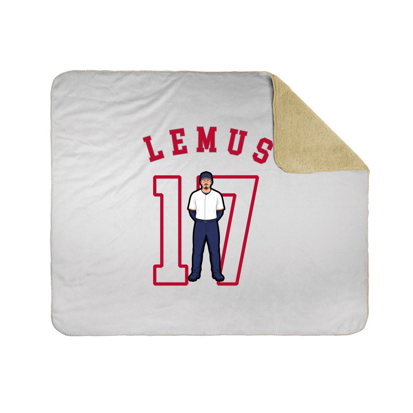 Throw Blanket — Shirsey Arch in White