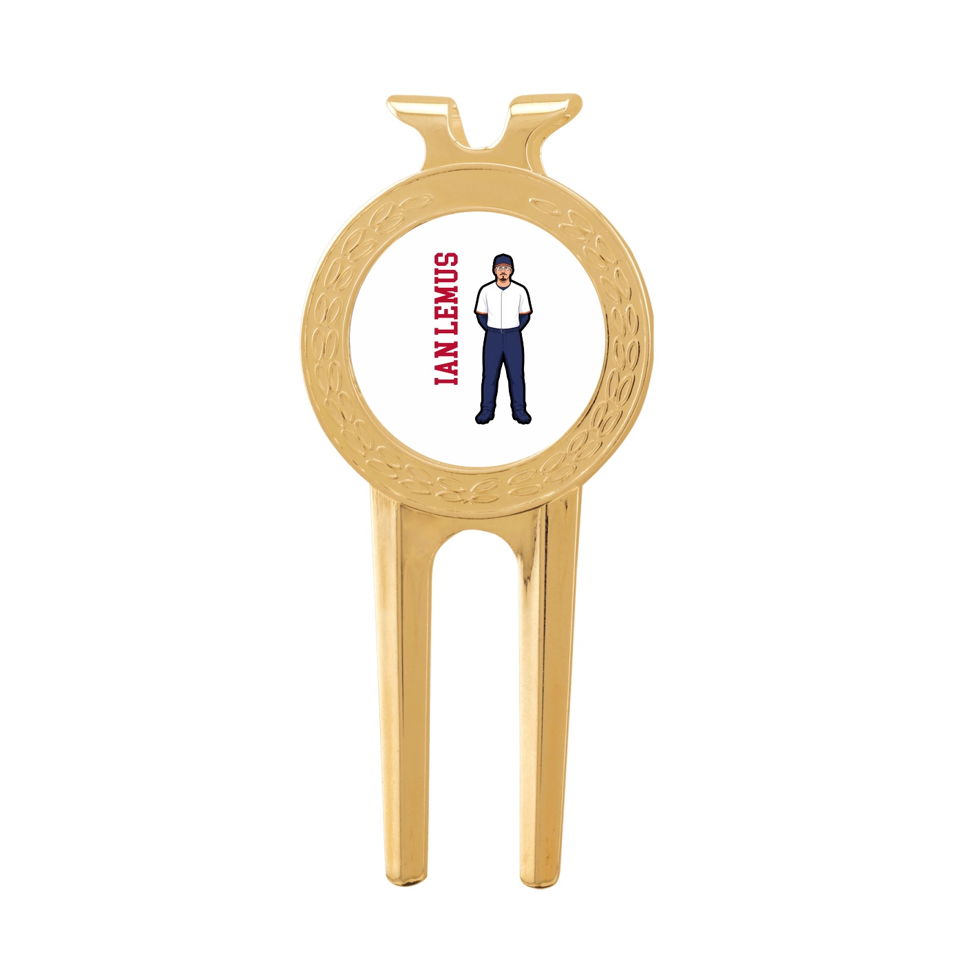 Divot Tool with Ball Marker — Name Vertical in Classic