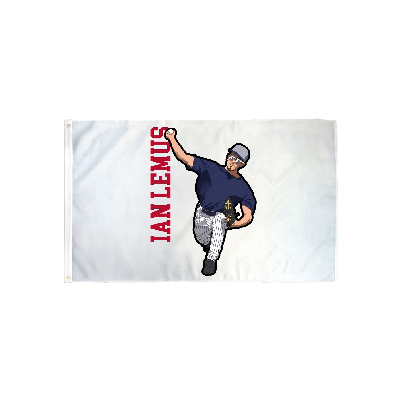 3x5 Flag — Name Vertical in Classic