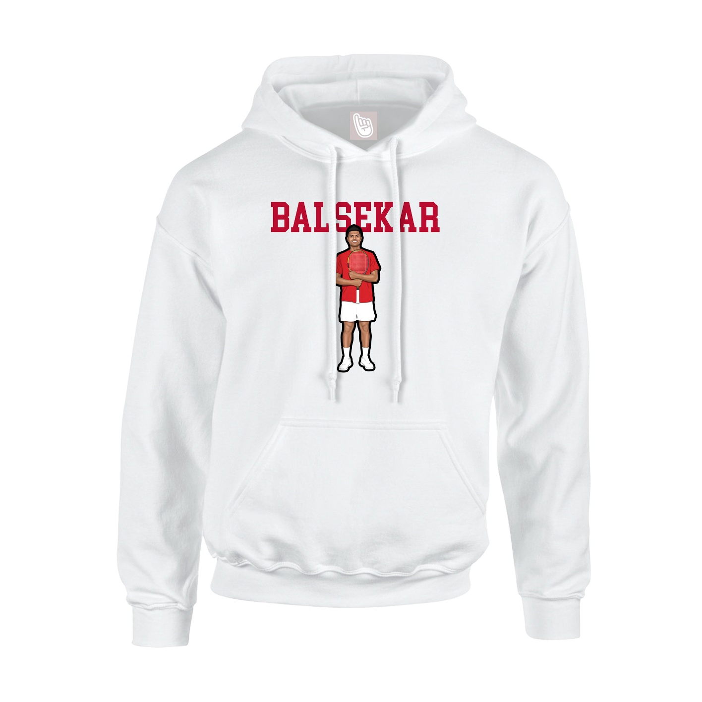Hoodie — Shirsey in White