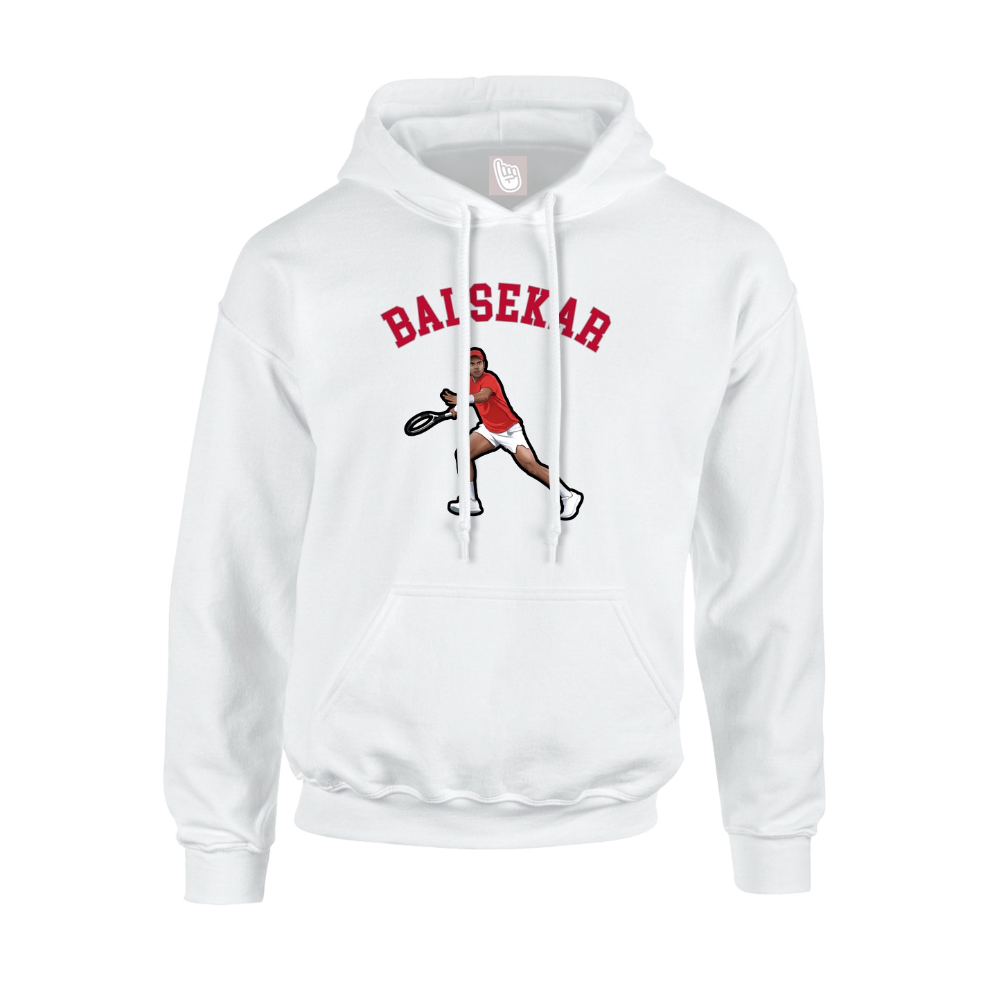 Youth Hoodie — Shirsey Arch in White