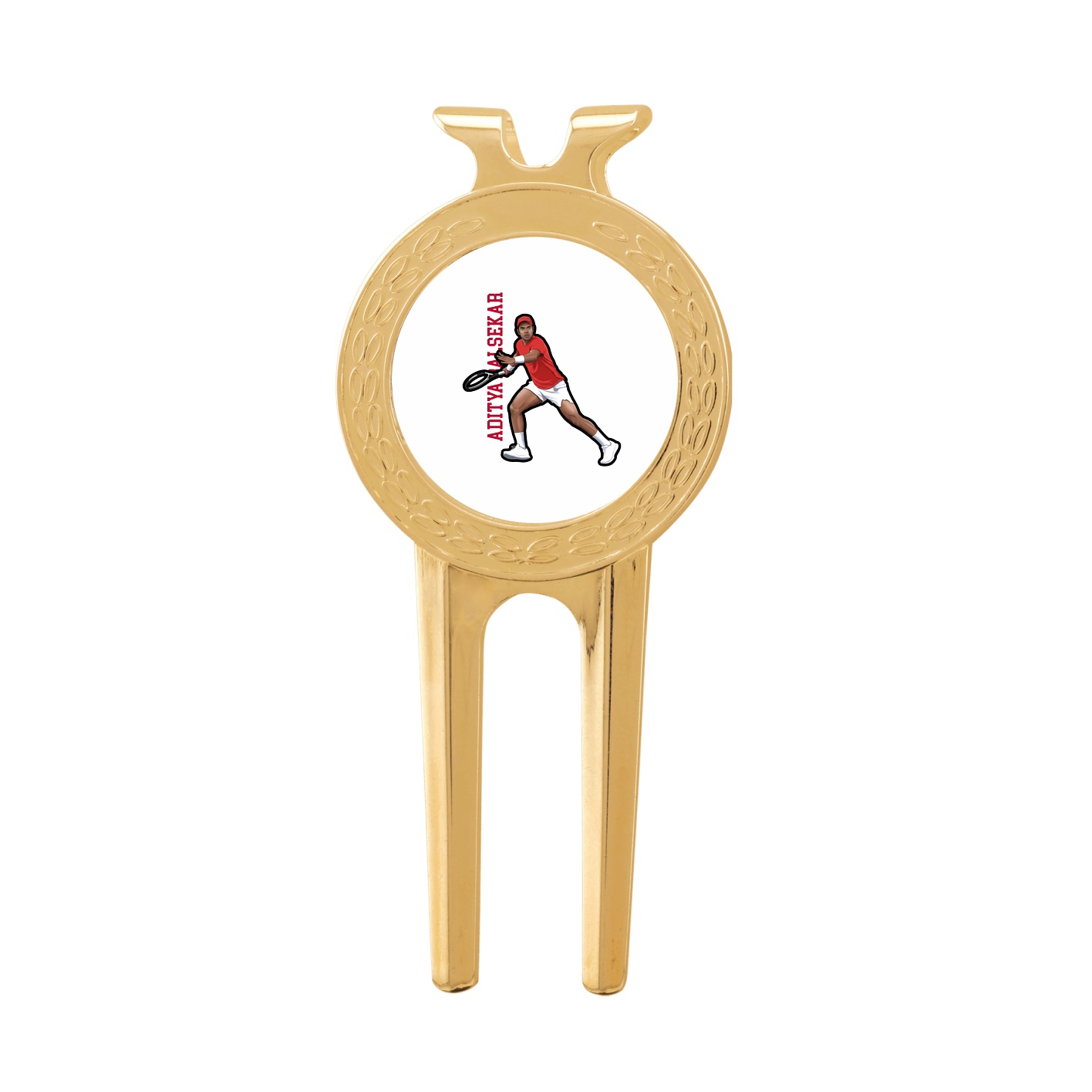 Divot Tool with Ball Marker — Name Vertical in Classic