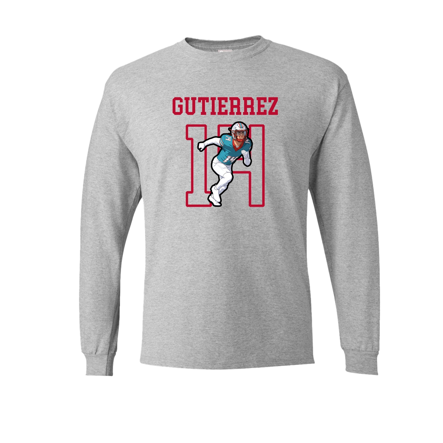 Long Sleeve Tee — Shirsey in Grey
