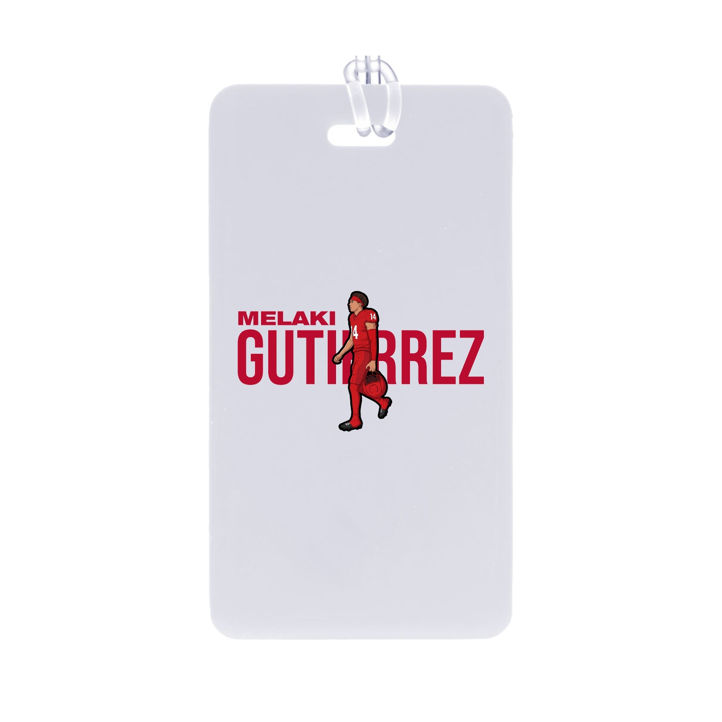 Bag Tag — Player Name in Classic