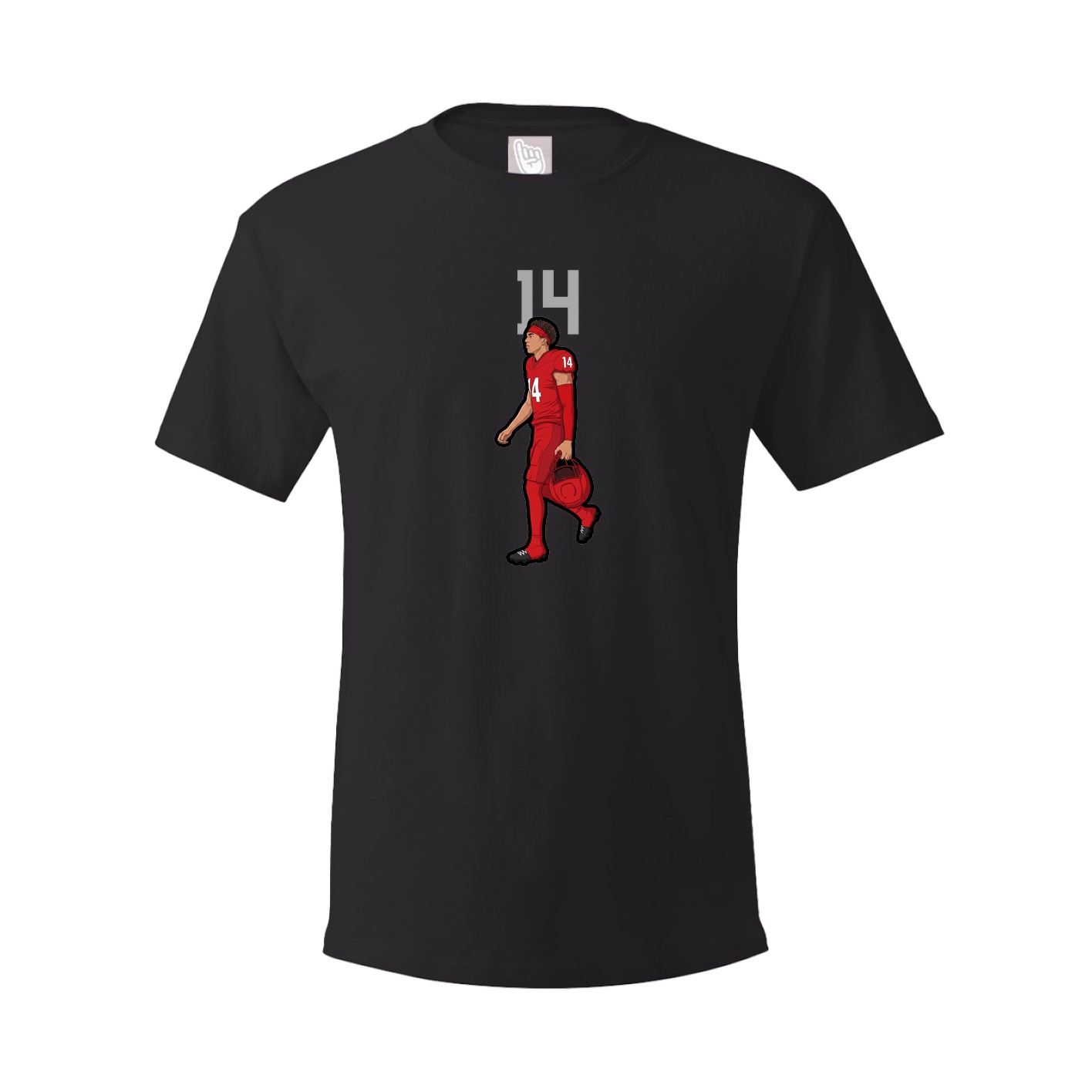Tee — Number Top in Black