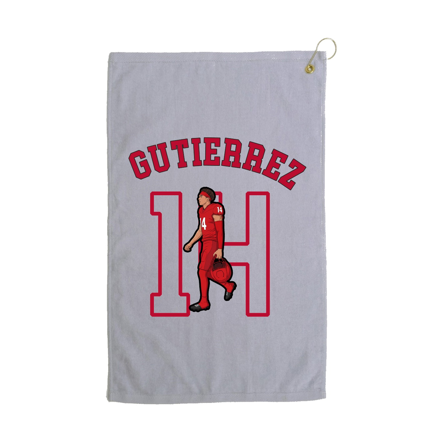 Golf Towel — Shirsey Arch in Grey