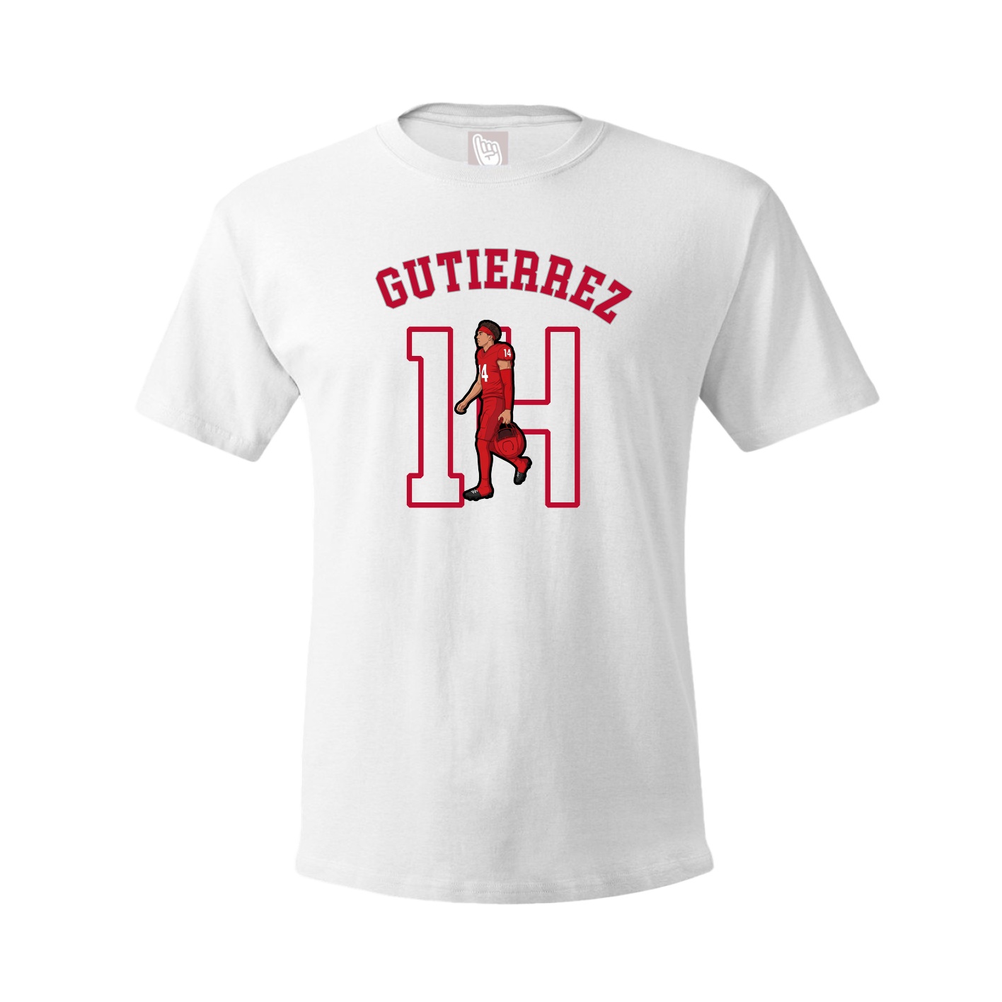 Youth Tee — Shirsey Arch in White