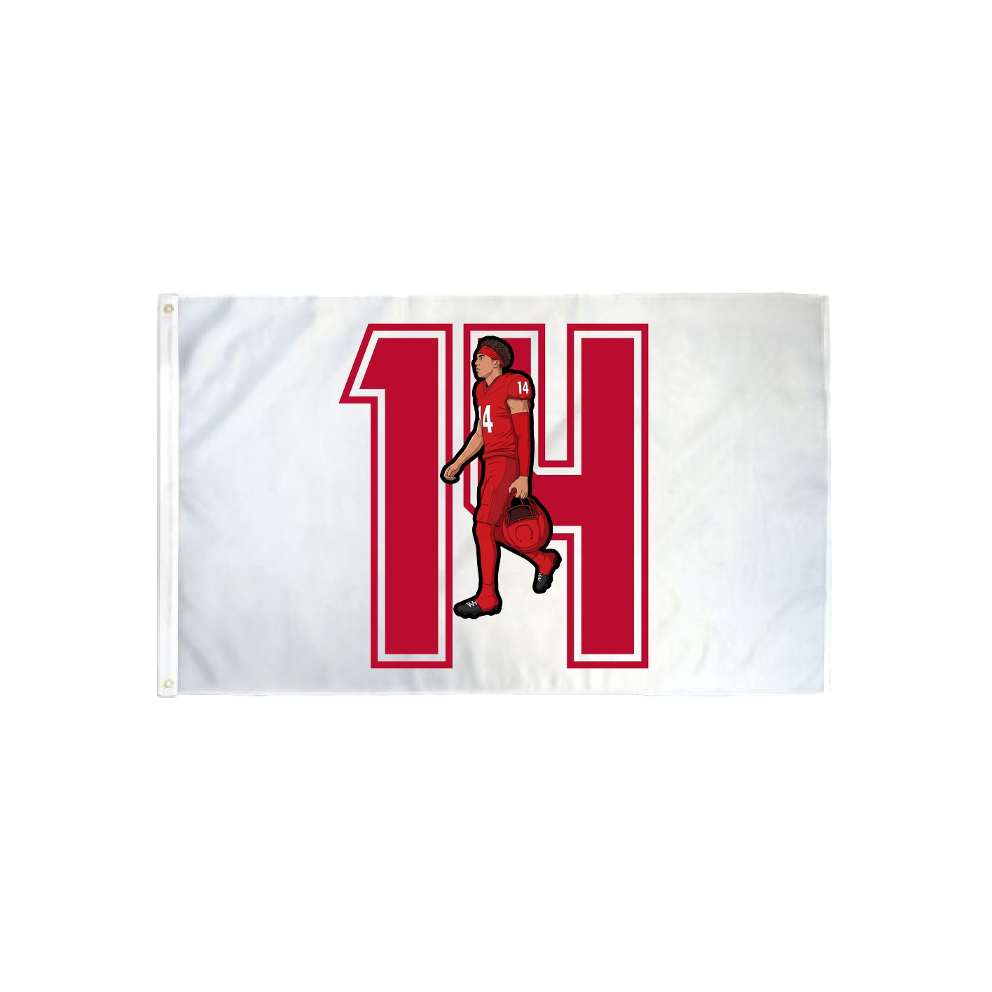 3x5 Flag — Number in Classic