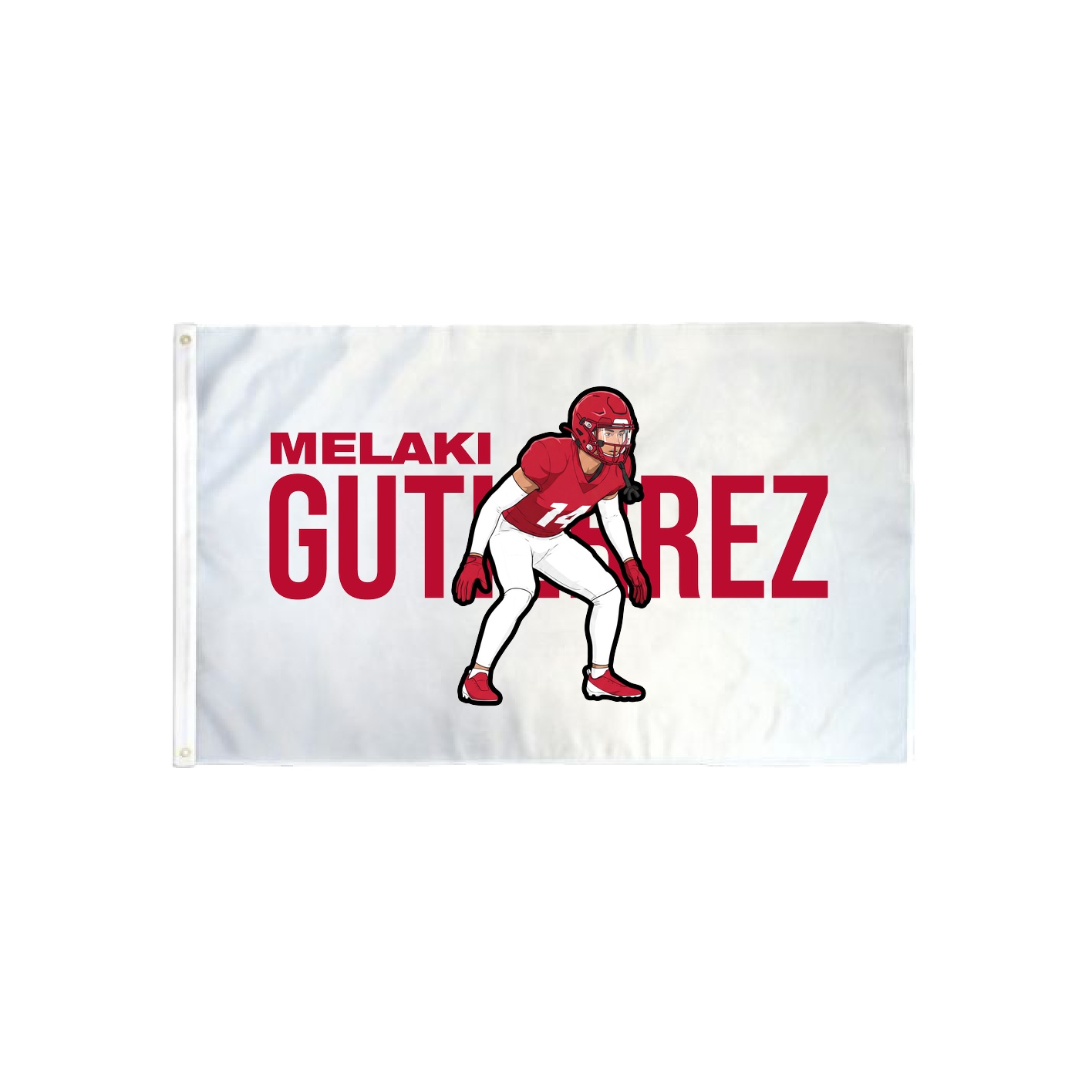 3x5 Flag — Player Name in Classic