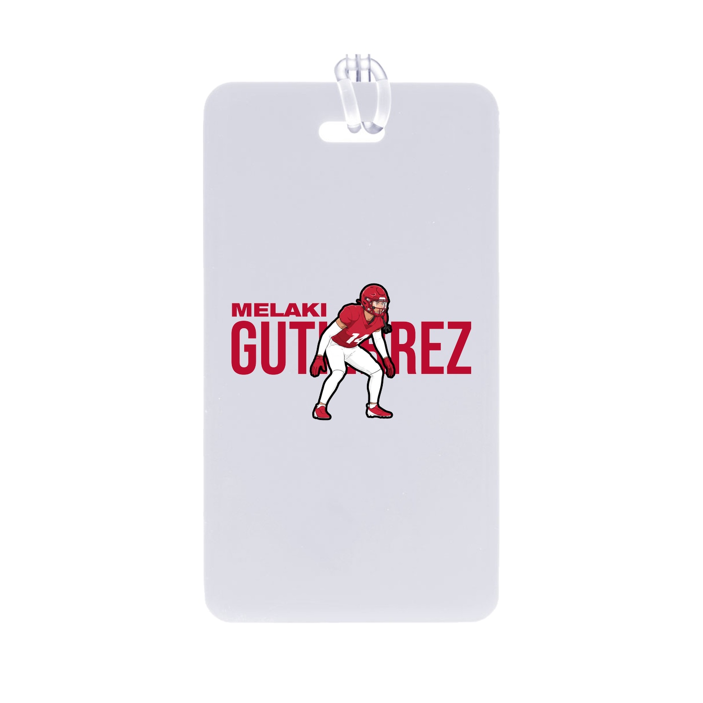 Bag Tag — Player Name in Classic