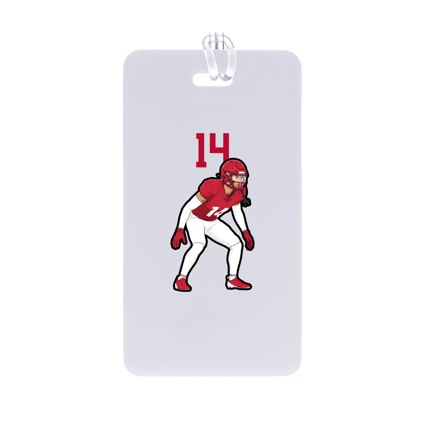 Bag Tag — Number Top in Classic